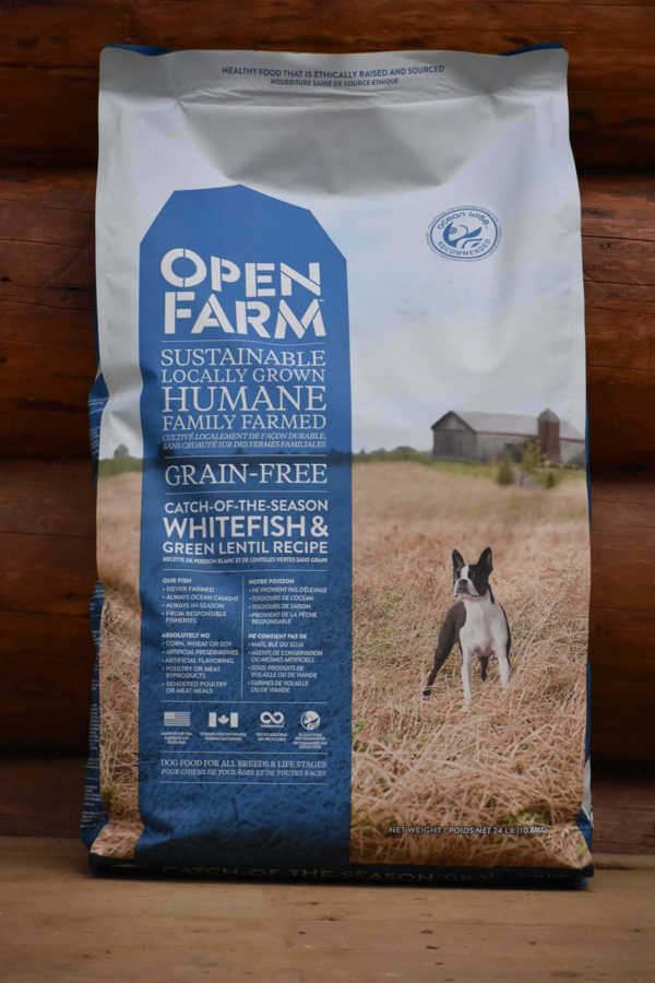 open farms whitefish dog food