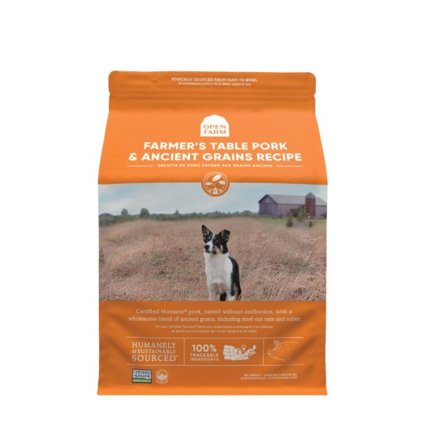 Open Farm: Pasture-Raised Pork; Ancient Grain Dry Dog Food 1 Open Farm: Pasture-Raised Pork; Ancient Grain Dry Dog Food