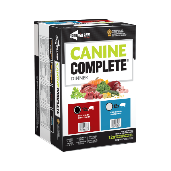 Iron Will Raw Dog Complete Beef Dinner 12/1 lb 1 Iron Will Raw Dog Complete Beef Dinner 12/1 lb